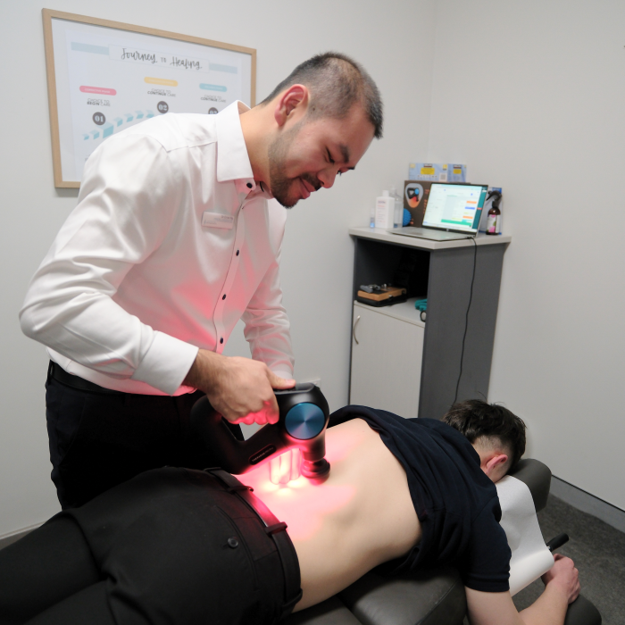 ernie adam massage gun 2